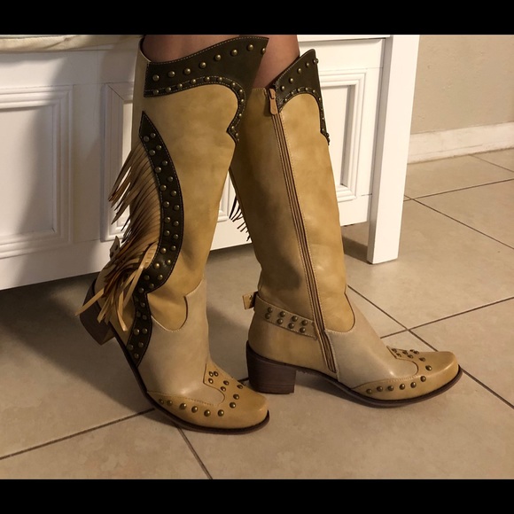 ❌❌❌ SOLD ❌❌❌ Vintage Western Cowgirl Boots - Picture 3 of 8
